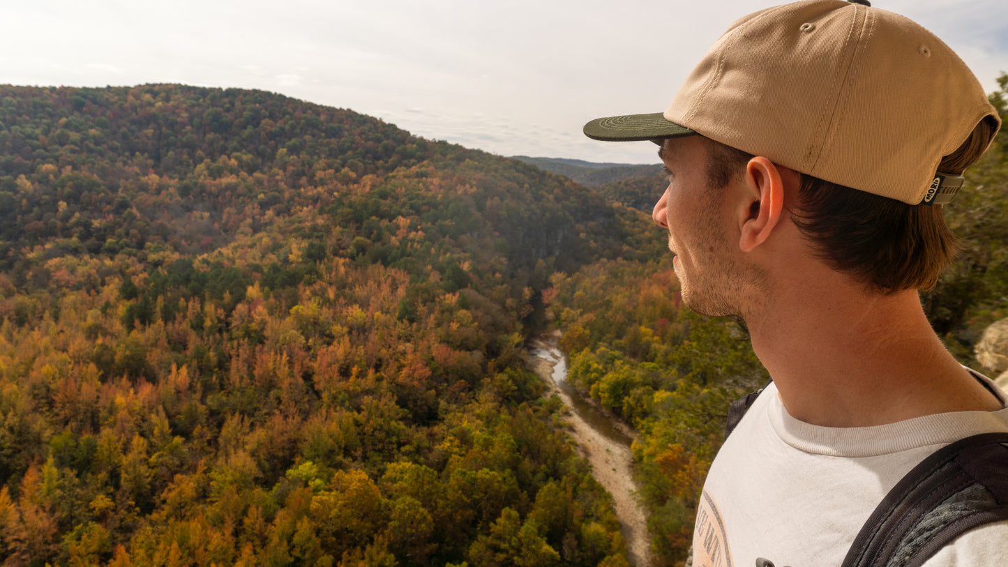 "EASY DOES IT" TWO-TONE SNAPBACK