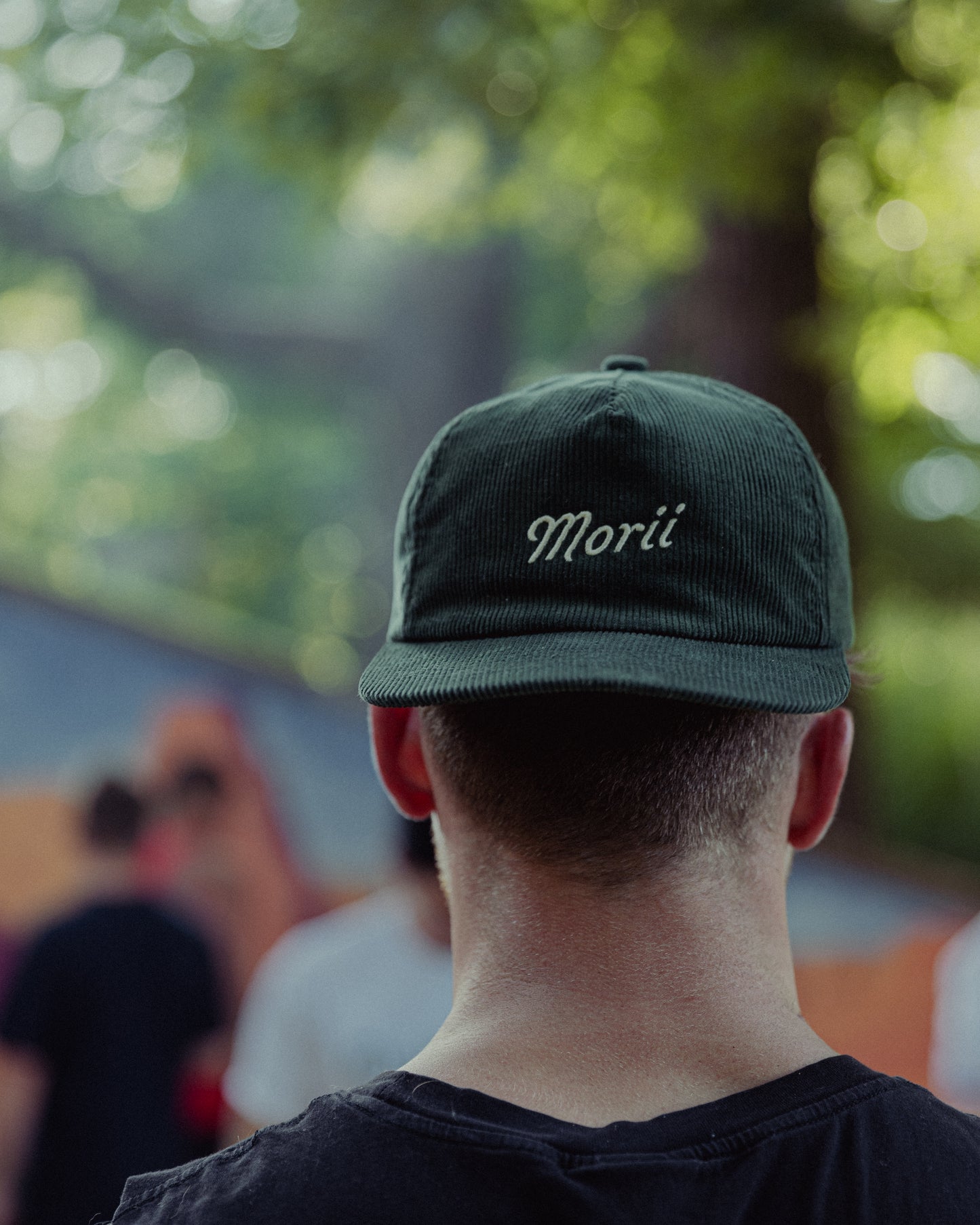 Morii Forest Green Corduroy Hat