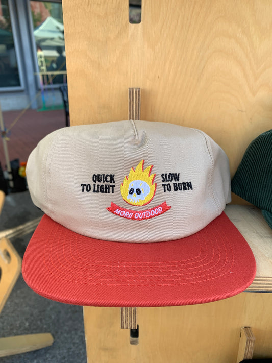 TWO-TONE 'COFFEE CAMPFIRE STARTER' SNAPBACK